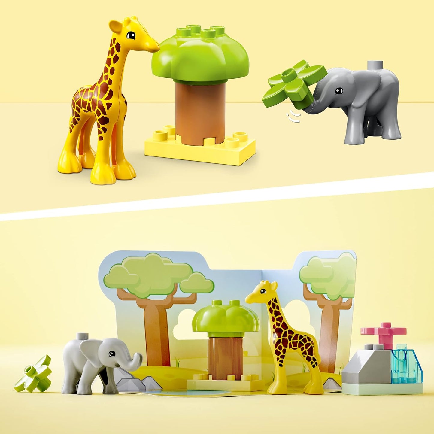 LEGO 10971 Duplo Wild Animals of Africa Building Toy (10 Pieces)