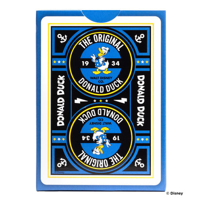 Bicycle Disney Classic Donald Duck Playing Cards – Collectible Blue Deck with Air-Cushion Finish