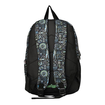 Smiggle Classic Gaming Kids Backpack | Gamer Theme School Bag for Boys & Girls