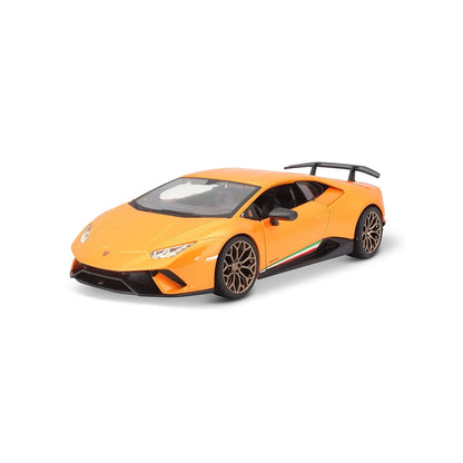 Bburago Lamborghini Huracan Performante, Die Cast, 1: 24 Scale (Metallic Orange) - Jaiman Toys