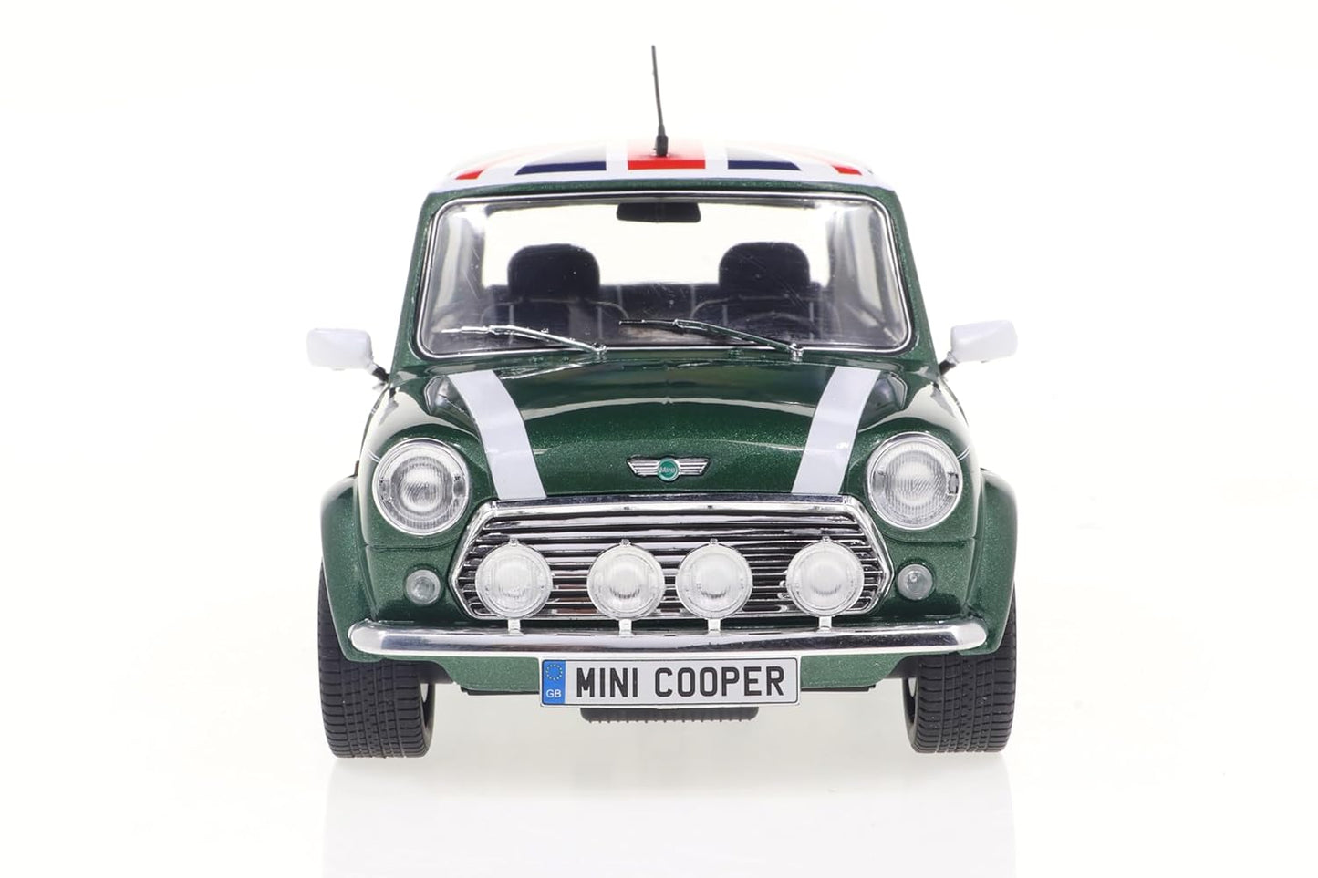 SOLIDO 1:18 Scale Mini Cooper Sport Diecast Model Car – British Racing Green