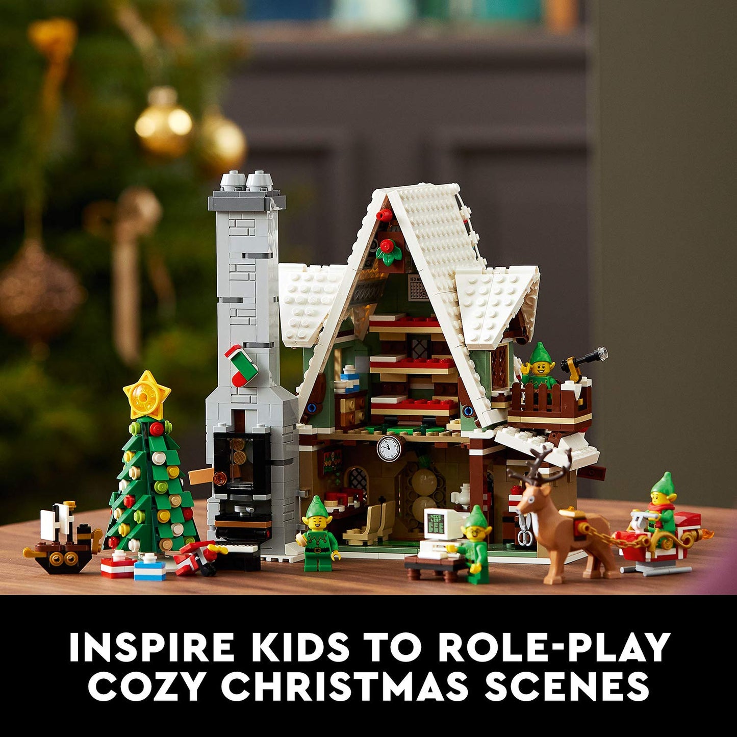 LEGO 10275 Christmas Elves Clubhouse Set