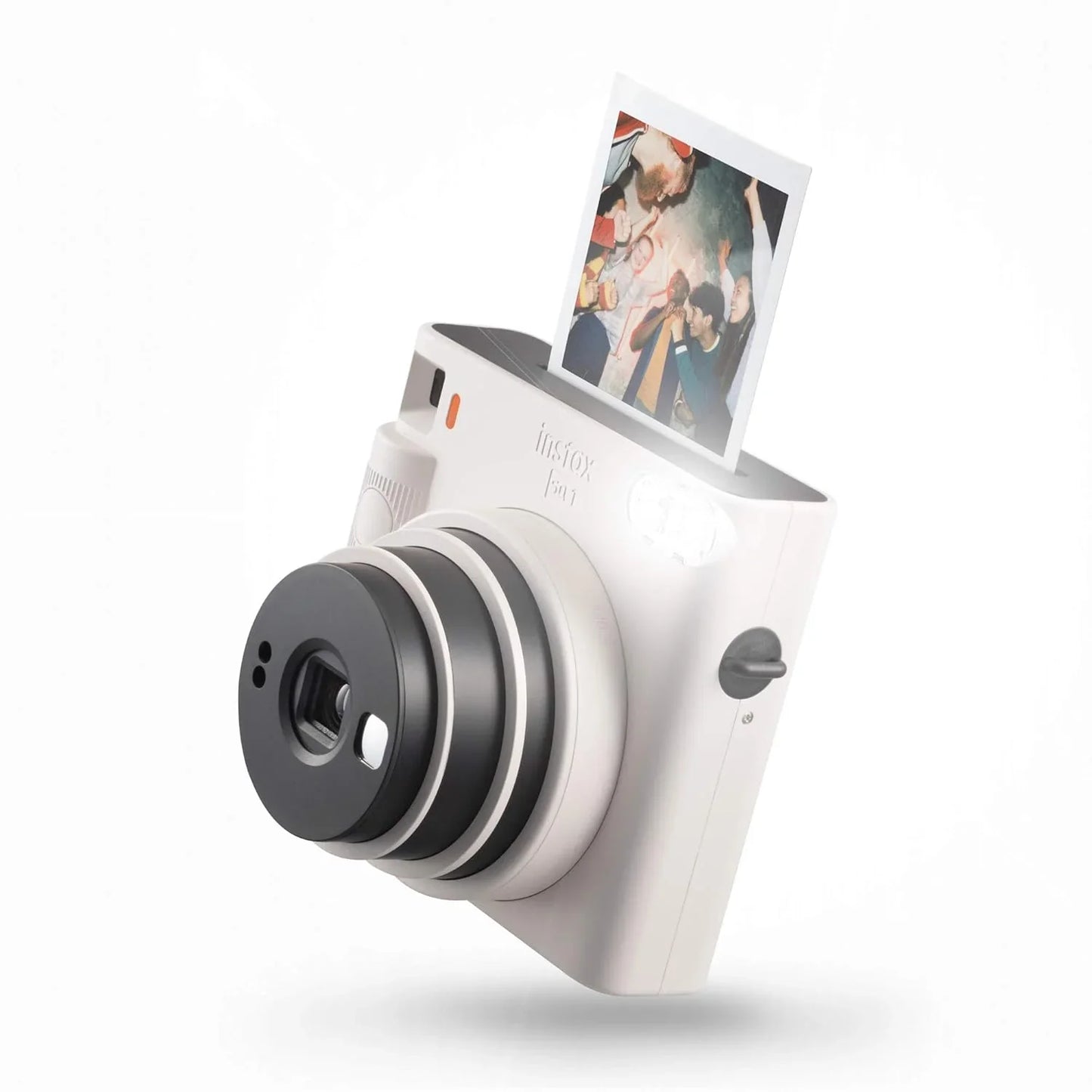 Fujifilm Instax Square SQ1 Starter Kit – Chalk White Instant Camera