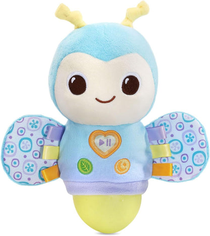 VTech Baby Soothe and Shine Firefly Musical Plush | Soft Comfort Toy with Color-Changing Night Light, Lullabies & Sleep Timer