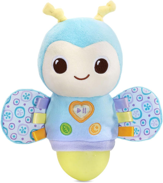 VTech Baby Soothe and Shine Firefly Musical Plush | Soft Comfort Toy with Color-Changing Night Light, Lullabies & Sleep Timer