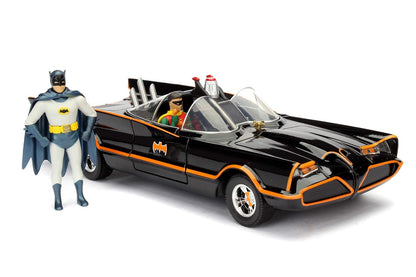 Jada Batman 1966 Classic Batmobile 1:24 Die-Cast Model with Batman Figure