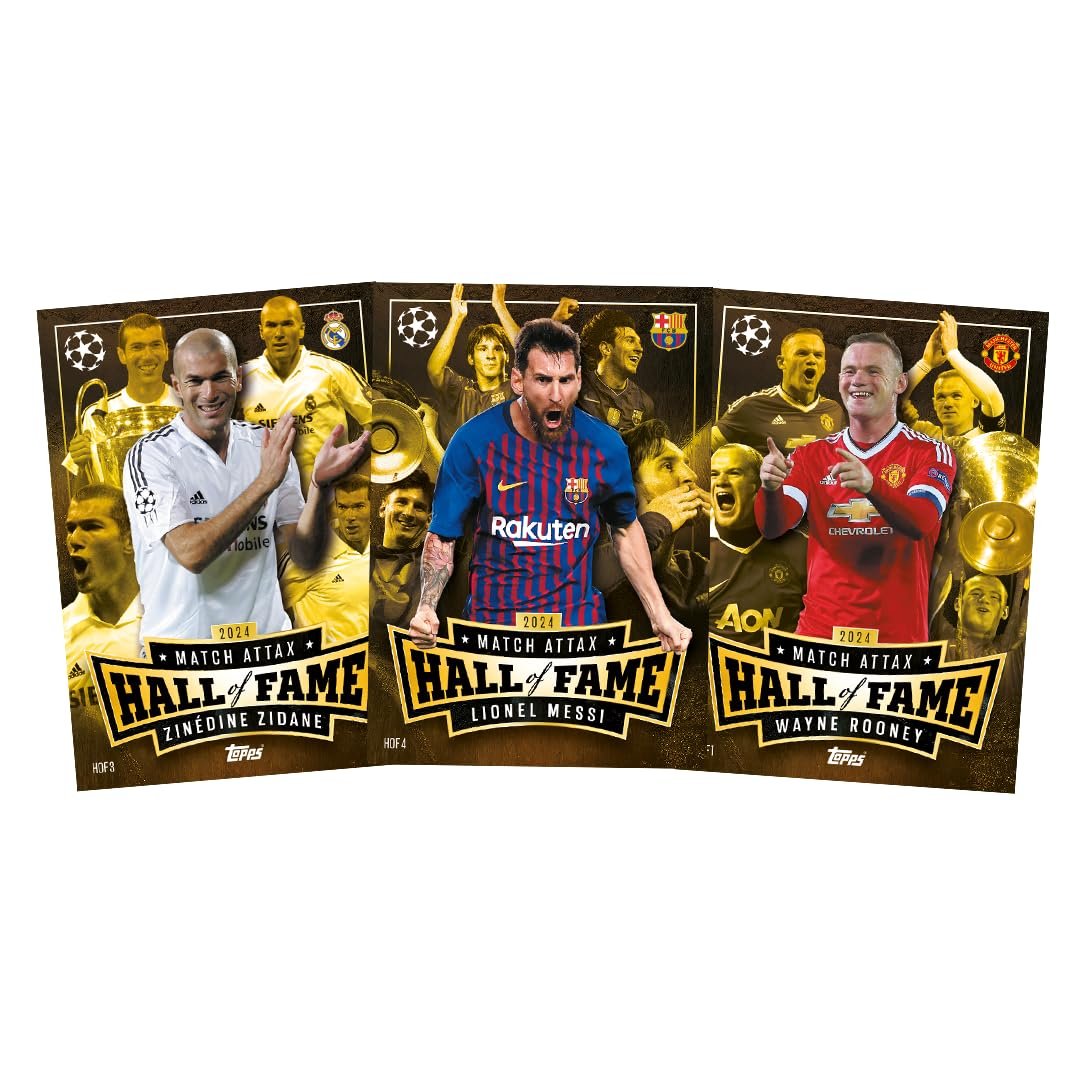 Topps UEFA Champions League Match Attax 24/25 Trading and Collectible Card Game (Multipack of 12)