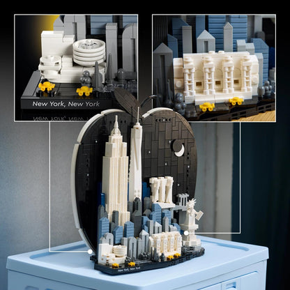 Lego 21066 Architecture New York Big Apple City Building Interior Stylish Toy Birthday Present Block Men Women