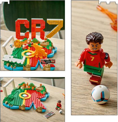 Lego 43012 Edition Cristiano Ronaldo: Goal Moment Toy Birthday Present Blocks Boys Girls Children 10 11 12 Elementary School Soccer Football Sports