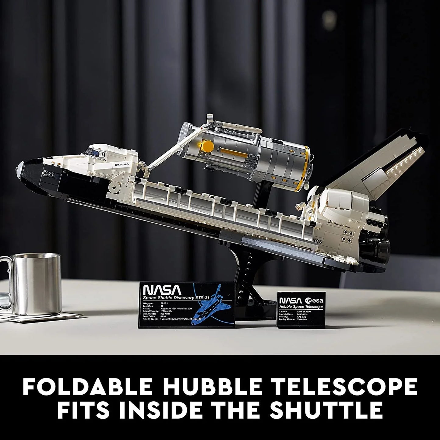 LEGO 10283 NASA Space Shuttle Discovery Building Kit (2,354 Pieces)