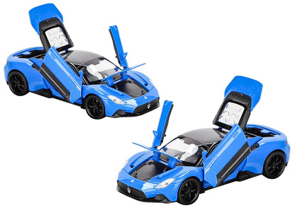 Joy Junction Maserati MC20 1:32 Scale Die-Cast Model Car with Sound & Light – Pull Back Metal Supercar Toy for Kids & Collectors