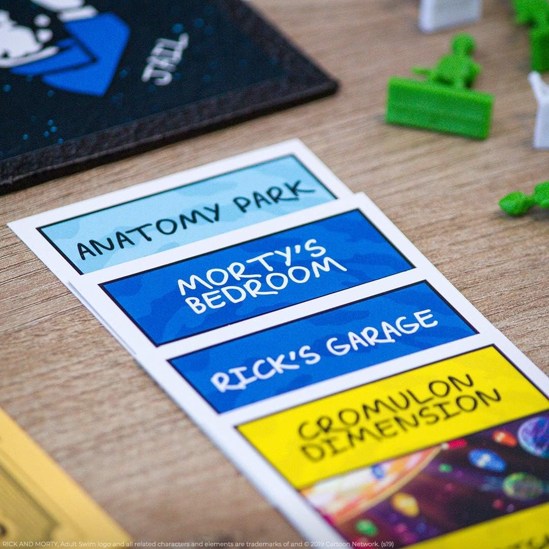 Monopoly: Rick and Morty Edition – Enter the Multiverse and Outwit Your Rivals!