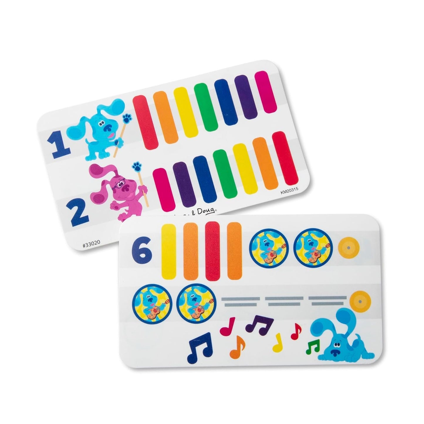 Melissa & Doug Blue's Clues & You! Wooden Music Maker Board (5 Instruments)