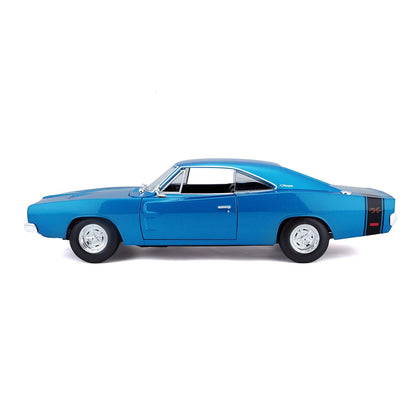 Diecast Car, Maisto 1969 Dodge Charger R/T Die-Cast Model 1:24 Scale Collectible