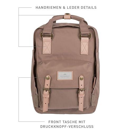 Doughnut Macaroon Multicolor 16L Backpack – Lightweight, Water-Resistant Daypack for School, College, Travel & Daily Use (For Women & Girls) - Jaiman Toys