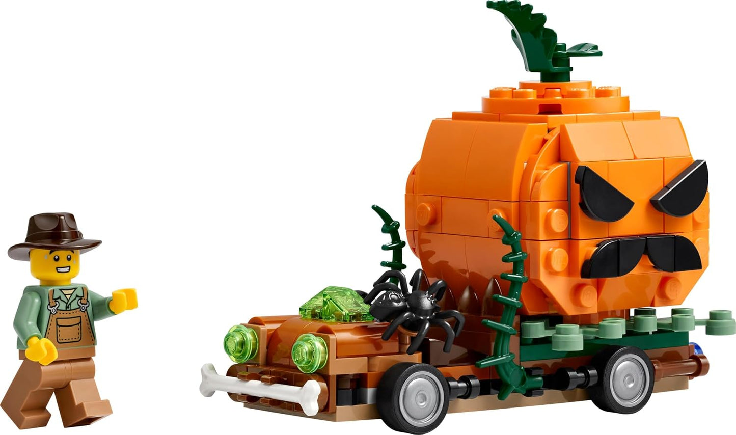 LEGO® Jack-O’-Lantern Pickup Truck 40822 Halloween Toy, 177 Pieces