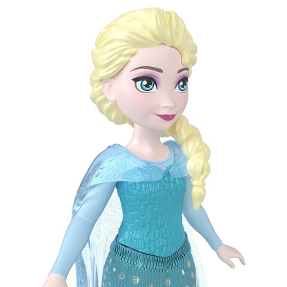 Disney Frozen Elsa Small Doll | Mattel Disney Frozen Collectible Fashion Doll with Removable Cape (4 inch)| Movie-Inspired Toy | Ages 3+