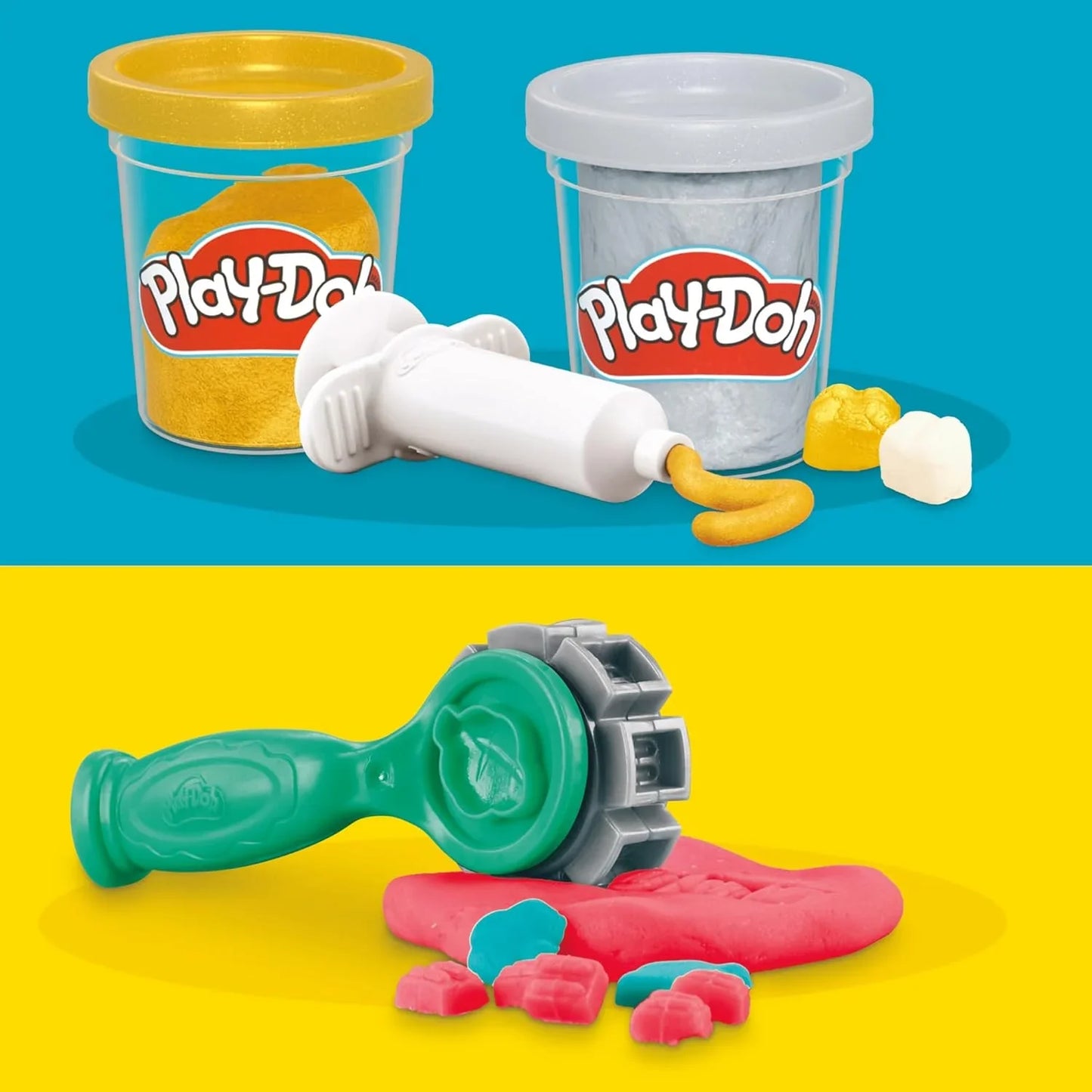 Play-Doh Fillin’ & Drillin’ Dentist Playset – Creative Tooth-Themed Fun with Tools & Non-Toxic Modeling Compound - Jaiman Toys