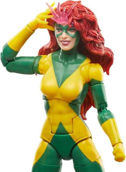 Marvel Legends Jean Grey (X-Factor) 6" Action Figure – Retro Comic Design - Jaiman Toys