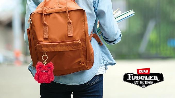 Fuggler - ZURU Funny Ugly Monster Series Keychains, Plush, Collectible-Assorted Multi-Color - 1 Piece - Jaiman Toys