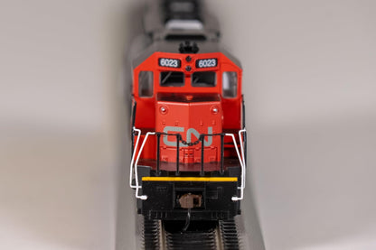 Bachmann EMD SD40-2 DCC Ready Canadian National #6023 HO Scale Diesel Locomotive with All-Wheel Drive