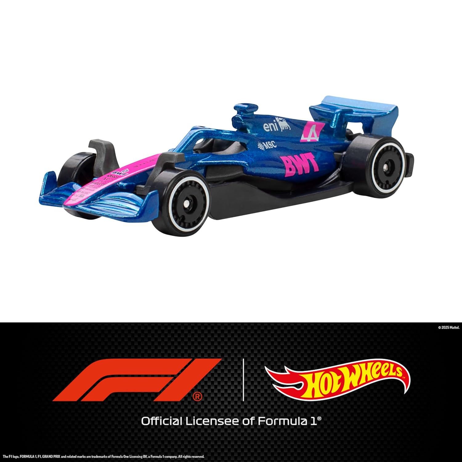 Hot Wheels Formula 1 5-Pack Diecast Cars Set (2025) | Official F1