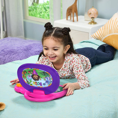VTech Dora More to Explore Learning Laptop | Interactive Educational Laptop with Wireless Mouse, Letters, Numbers, Spelling & Learning Games for Kids
