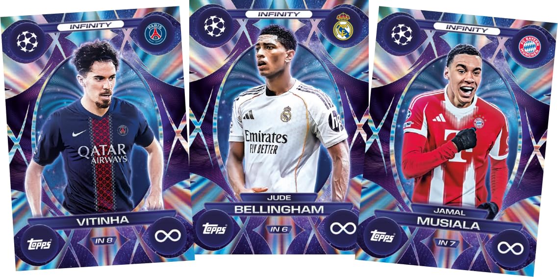 Topps UEFA Champions League Match Attax 2025-26 Trading and Collectible Card Game (Mega Pack Gladiators - Centurians)