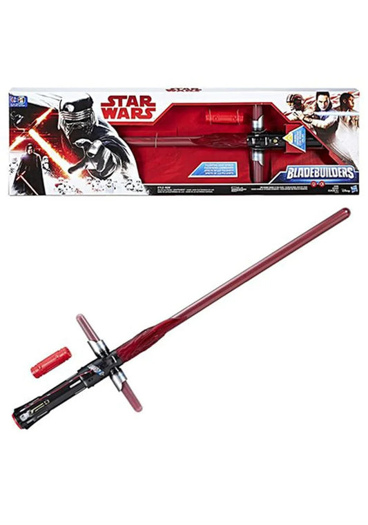 Star Wars Blade Builders Kylo Ren Deluxe Electronic Lightsabre - Jaiman Toys