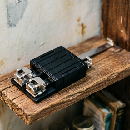 HO Scale Track Power Clip Connector 1:87 Model Railway Power Feed Cable | Easy Install Low Resistance Train Track Connector