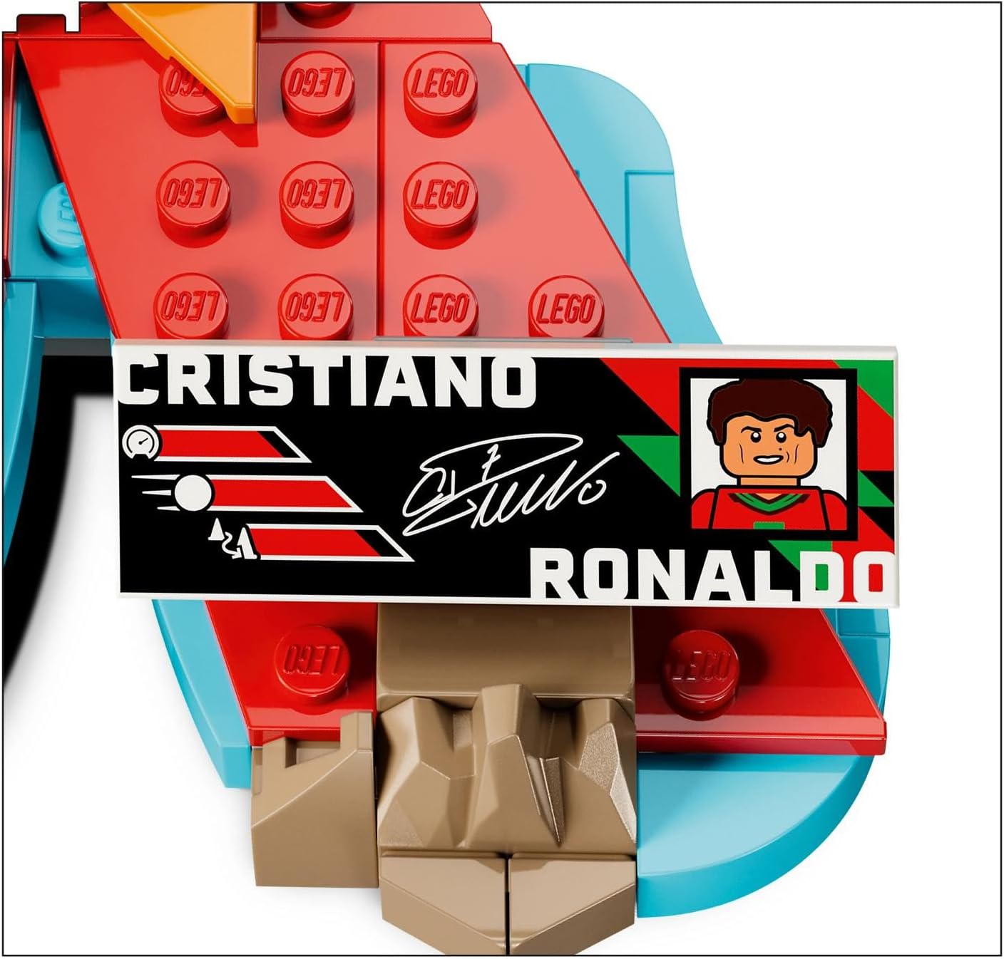 Lego 43012 Edition Cristiano Ronaldo: Goal Moment Toy Birthday Present Blocks Boys Girls Children 10 11 12 Elementary School Soccer Football Sports
