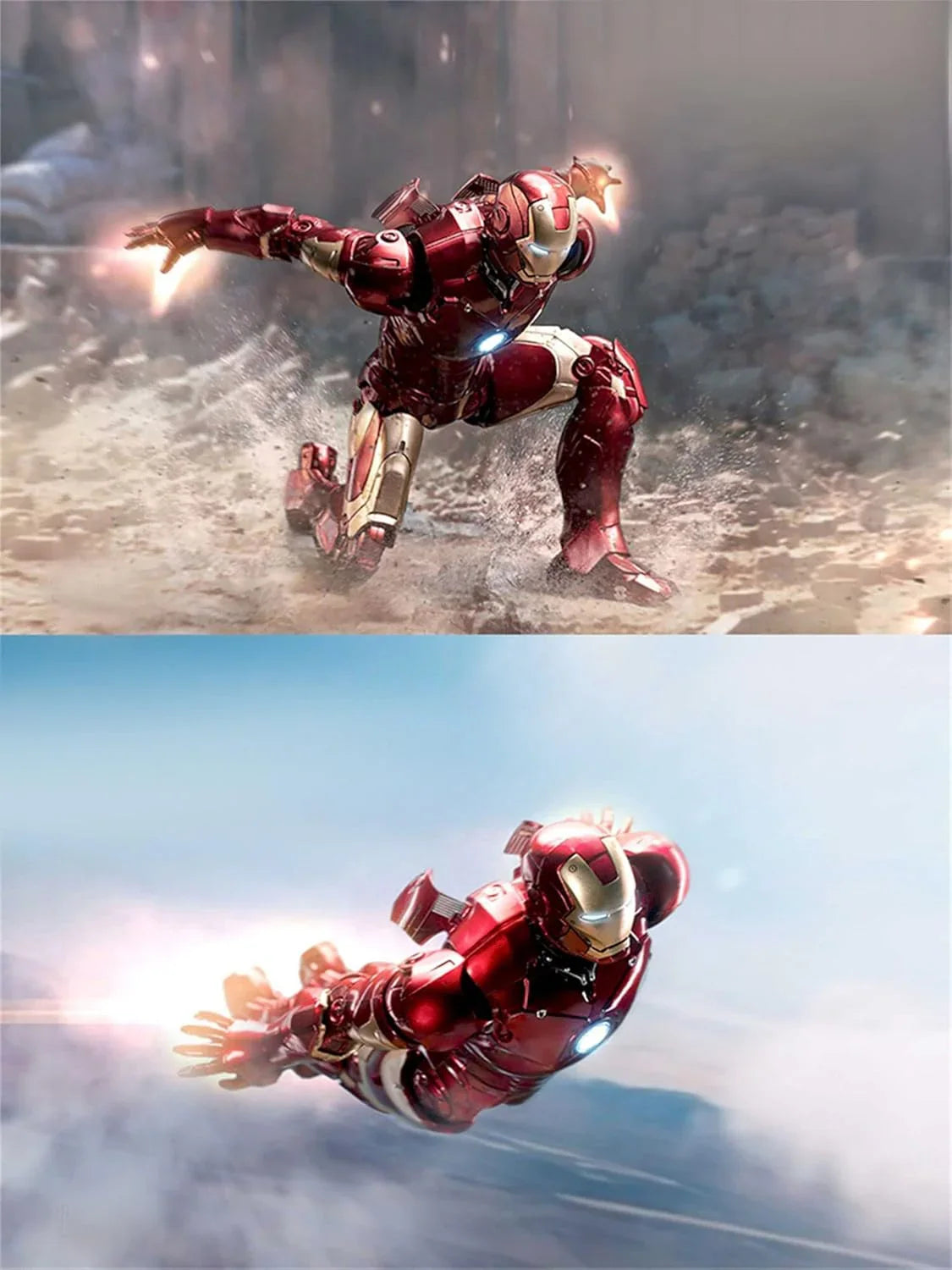 ZD Toys Ultimate 7″ Iron Man Mark III Action Figure – Marvel Avengers Collector’s Edition (No Light Function) - Jaiman Toys