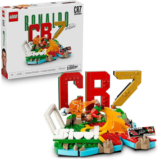 Lego 43012 Edition Cristiano Ronaldo: Goal Moment Toy Birthday Present Blocks Boys Girls Children 10 11 12 Elementary School Soccer Football Sports