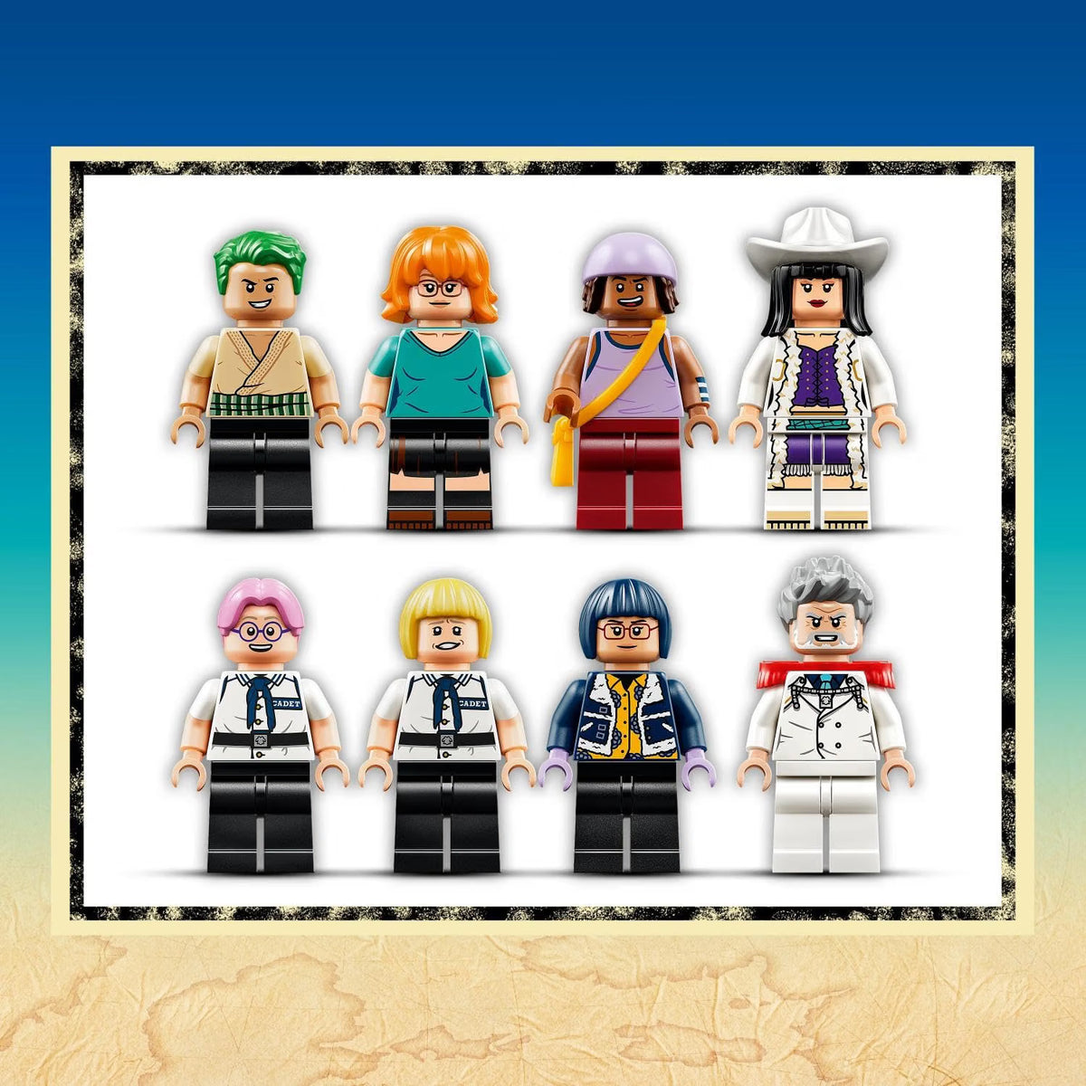 LEGO 75646 ONE PIECE Garp’s Marine Battleship – 1,705-Piece Ship Building Set with 8 Minifigures, Ages 10+