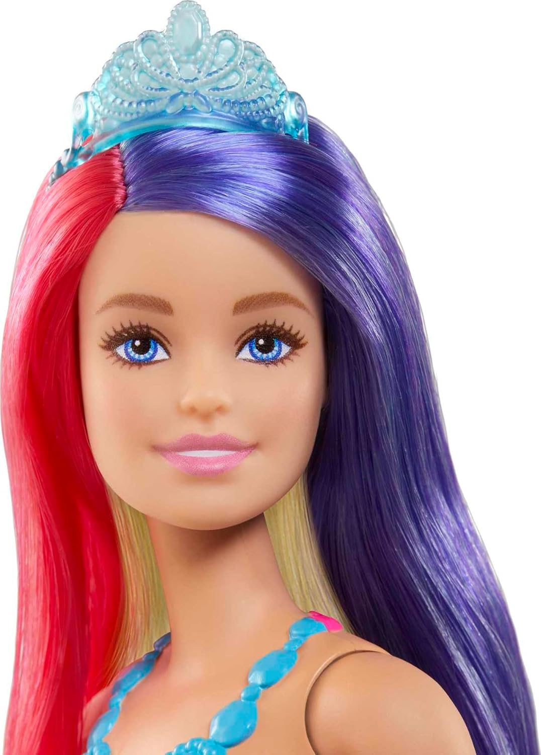 Barbie Dreamtopia Princess Doll 11.5-Inch | Two-Tone Fantasy Hair with Styling Accessories | Ages 3+
