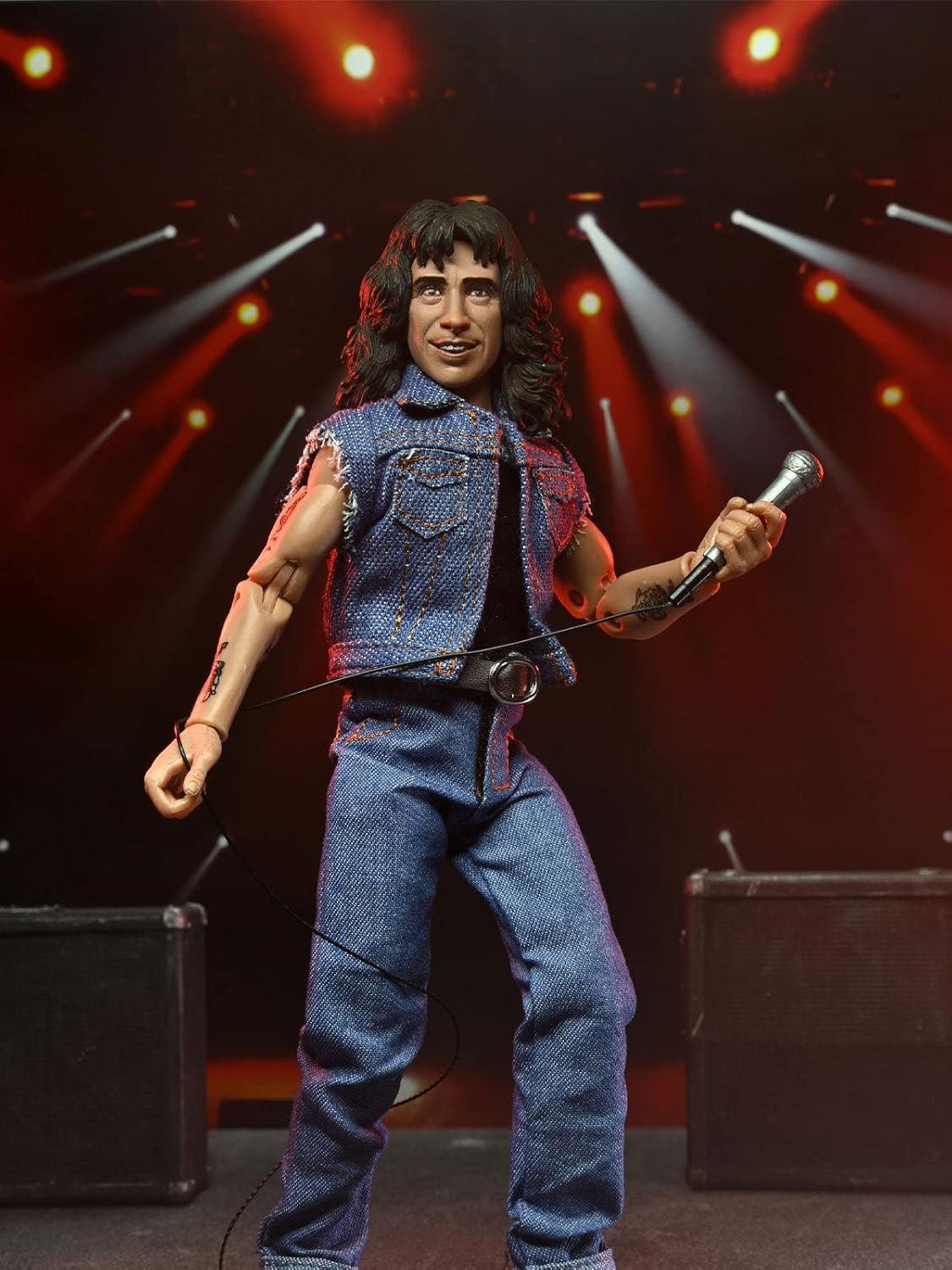 NECA AC/DC Bon Scott 8" Clothed Action Figure - Jaiman Toys