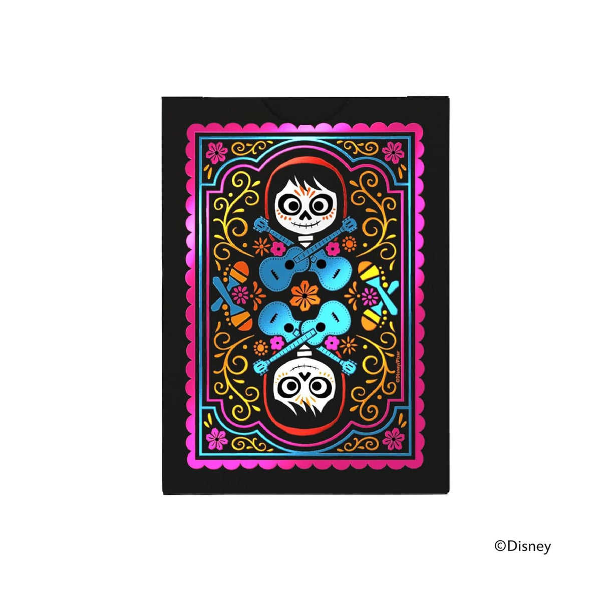 Bicycle Disney Pixar Coco Playing Cards – Collectible Deck with Holographic Foil Box & Air-Cushion Finish