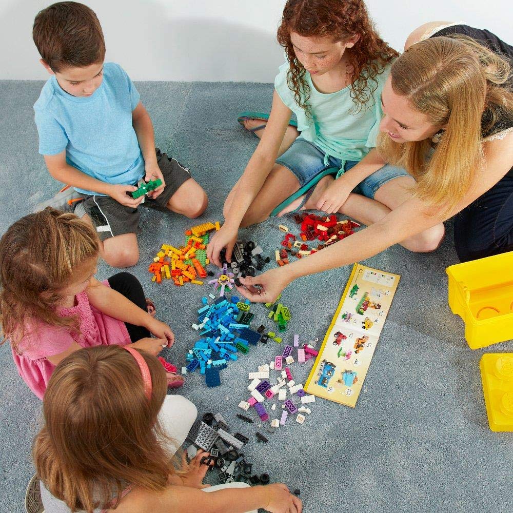 LEGO Classic Large Creative Brick Building Blocks for Kids (790 pcs) 10698, Multicolor