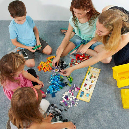 LEGO Classic Large Creative Brick Building Blocks for Kids (790 pcs) 10698, Multicolor