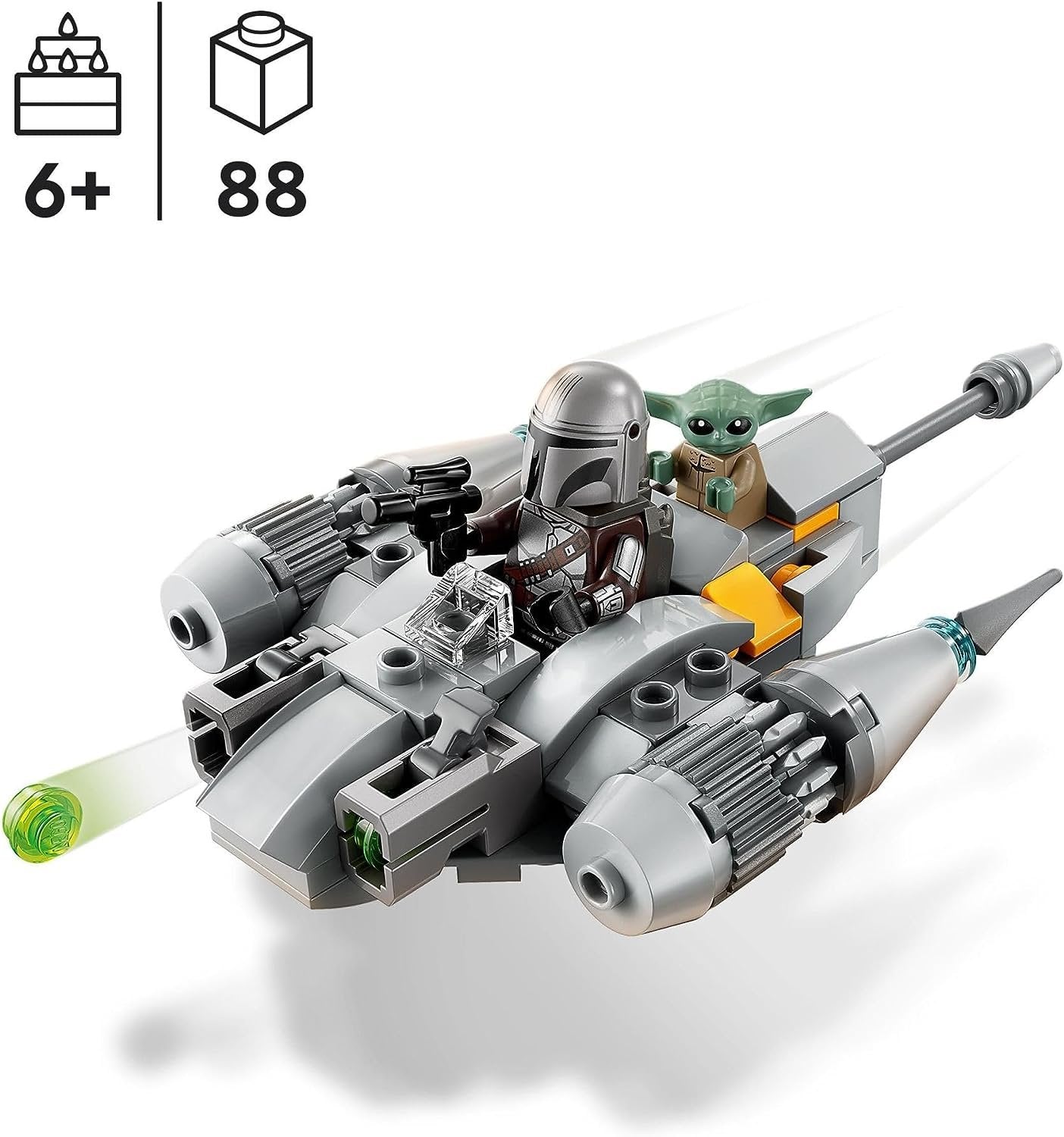 (Box Damage)LEGO 75363 Star Wars The Mandalorian’s N-1 Starfighter Microfighter