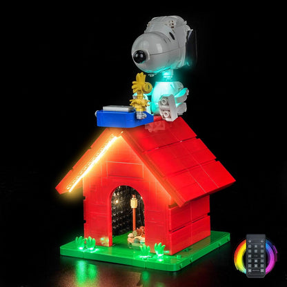 LED Lighting Compatible with LEGO 21368 Ideas Peanuts: Snoopy’s Doghouse