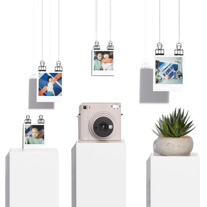 Fujifilm Instax Square SQ1 Starter Kit – Chalk White Instant Camera