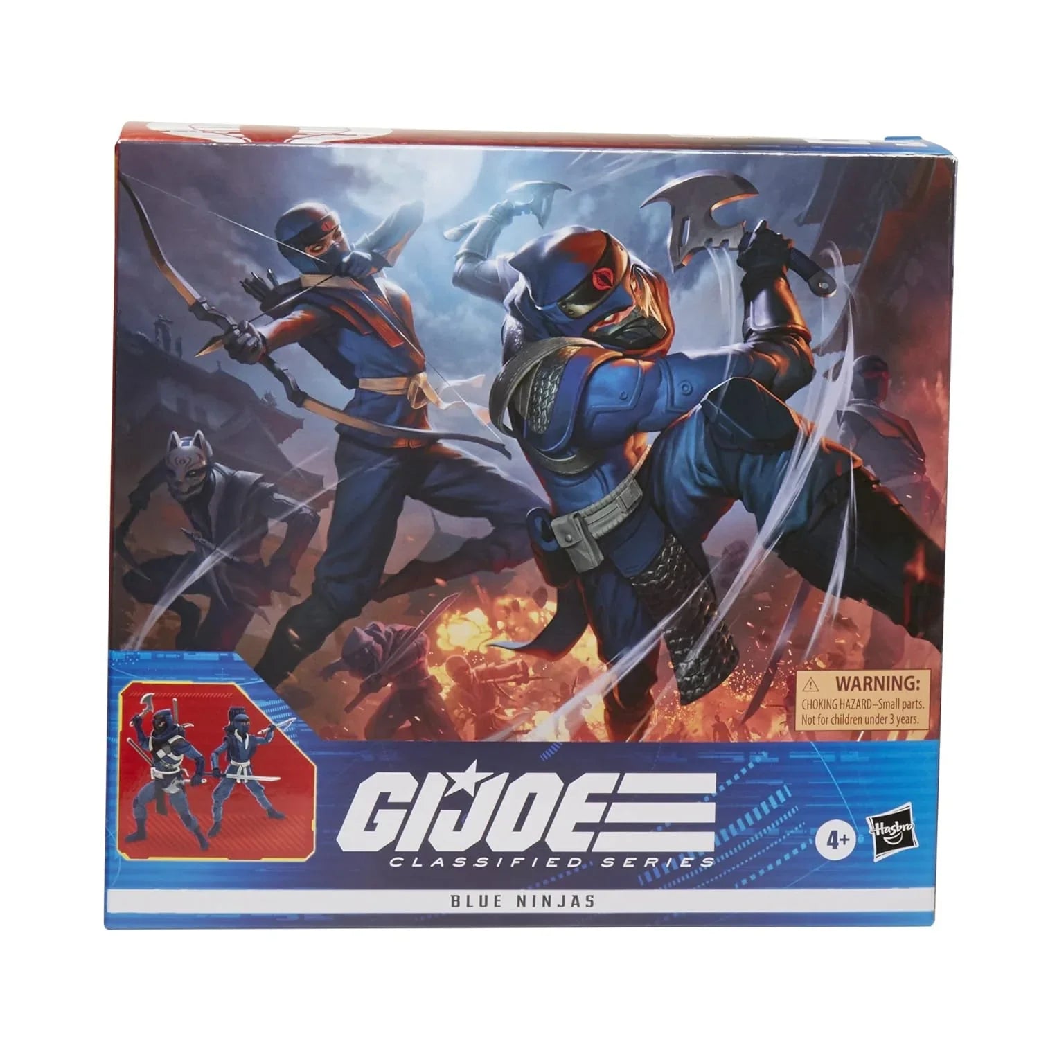G.I. Joe Classified Series Ninja 2-Pack 6" Action Figures with Accessories - Jaiman Toys