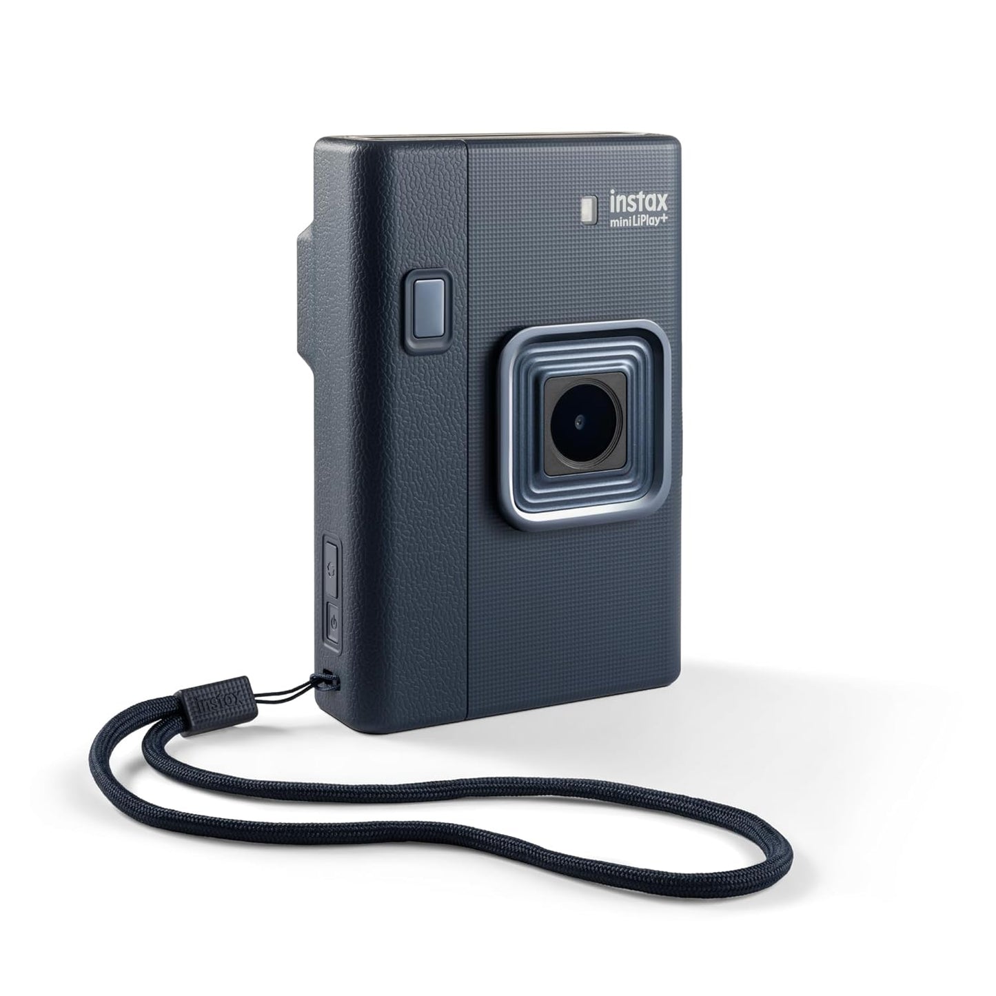 Fujifilm Instax Mini LiPlay+ Midnight Blue Hybrid Instant Camera with Bluetooth & Sound Capture