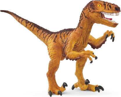 Schleich Dinosaurs - Velociraptor Toy Figurine - Kids Ages 4+, 15045 | Dinosaur Figurine, Realistic Animal Toys, Dino Figure for Boys and Girls, Screen-Free Imaginative Pretend Play