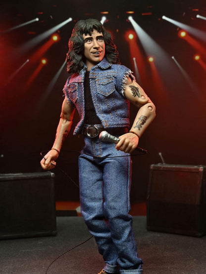 NECA AC/DC Bon Scott 8" Clothed Action Figure - Jaiman Toys