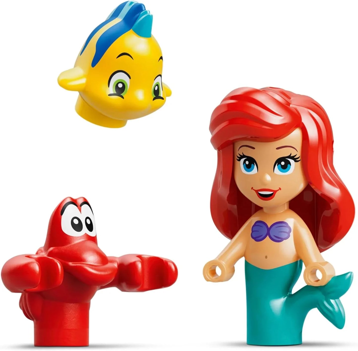 LEGO 43285 Disney Princess Ariel's Magical Mini Palace - The Little Mermaid Castle Toy w/a Micro Doll plus Sebastian & Flounder Animal Figures - Gift for 5+ Year Old Girls