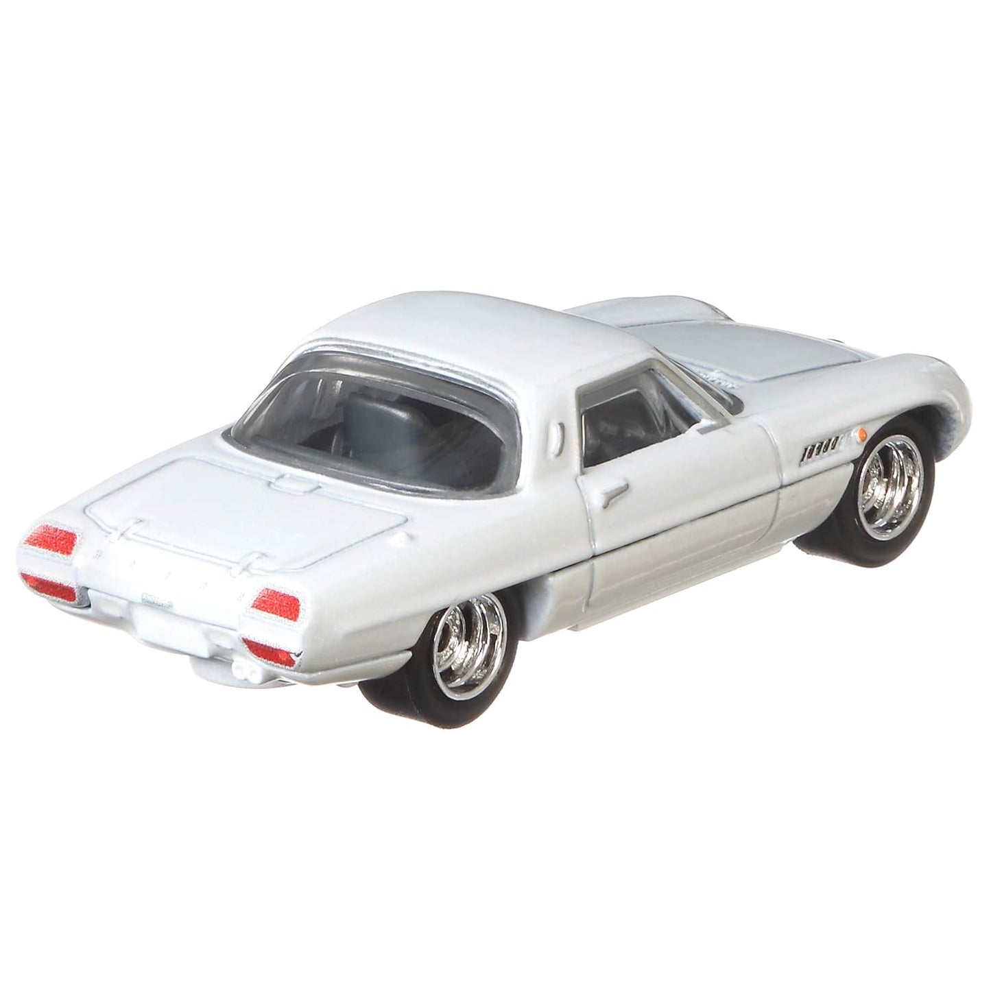 Hot Wheels Premium Pop Culture Jay Leno’s Garage 1968 Mazda Cosmo Sport – 1:64 Diecast Model with Real Riders