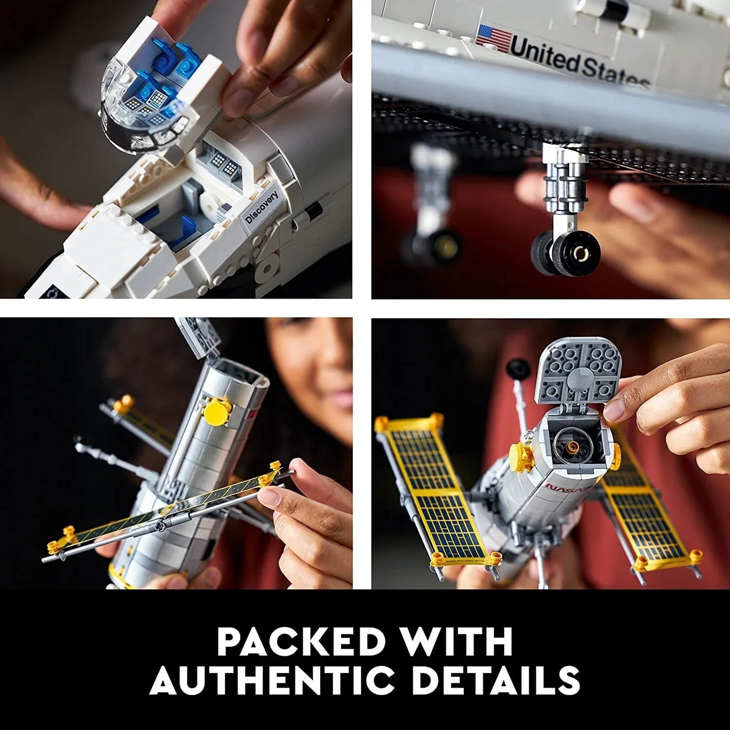 LEGO 10283 NASA Space Shuttle Discovery Building Kit (2,354 Pieces)