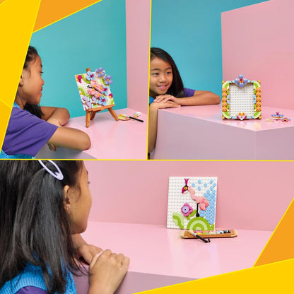 LEGO Creator 3 in 1 Floral Art Decor Painting - Rebuilds into Frame or Palette and Sketch - 31390